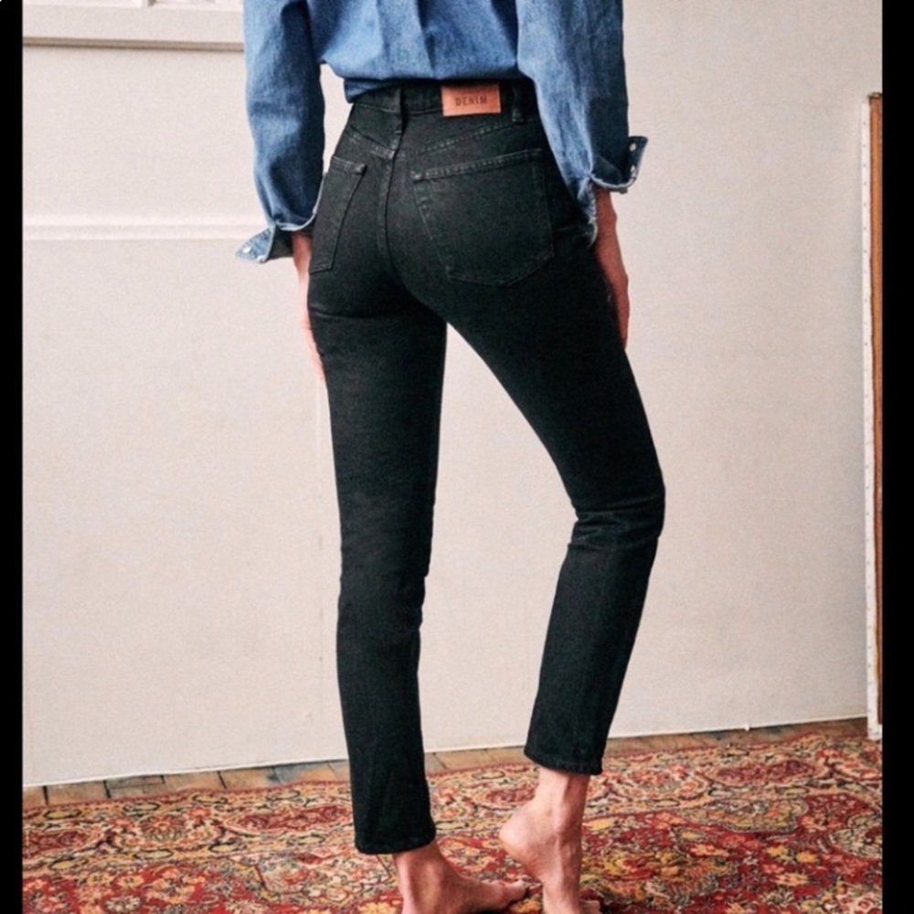 Sezane Le Brut Sexy Noir Jeans